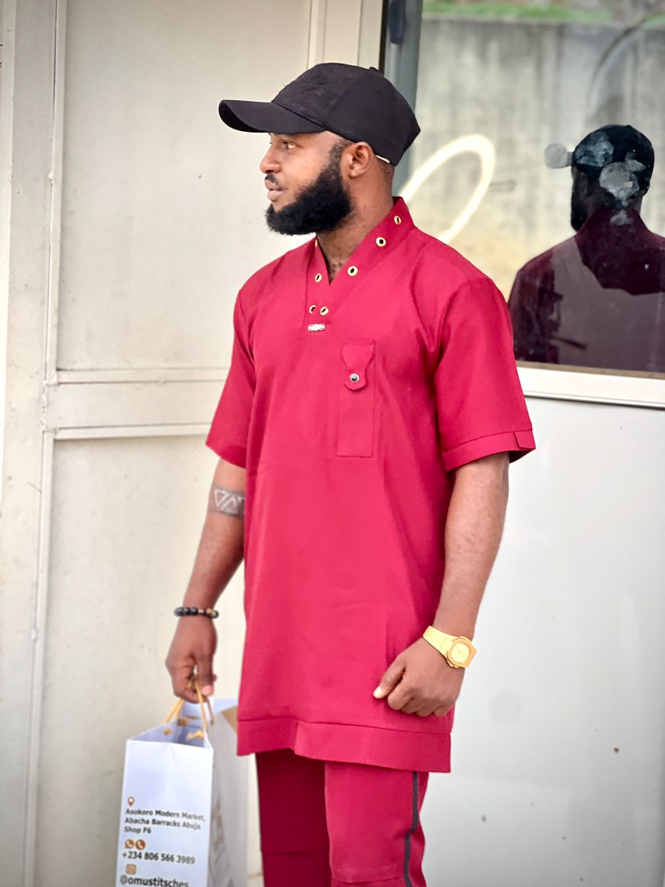 Kaftan and Trouser Set