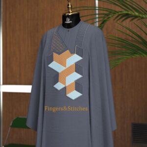 Modern Geometric Agbada